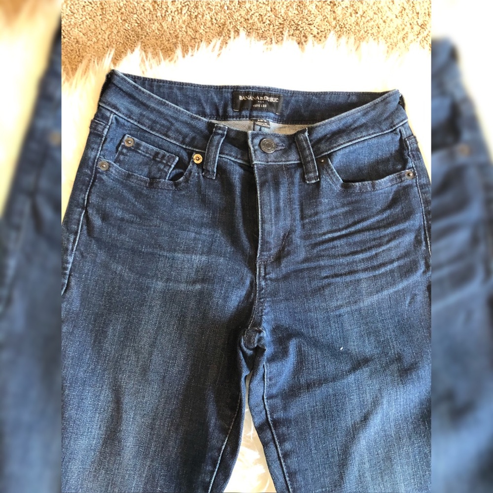 High waisted flare jeans by Banana Republic